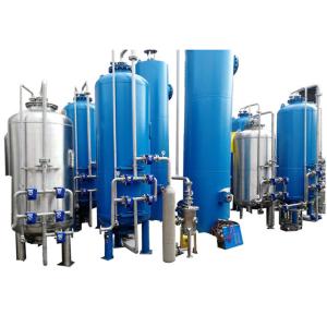 Wholesale 100LPH Deionized Water Filtration System Carbon Steel Material Ion Exchange from china suppliers