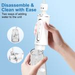 Dental Water Flosser For Teeth whitening Cleaning , Portable Ipx7 Cordless Oral