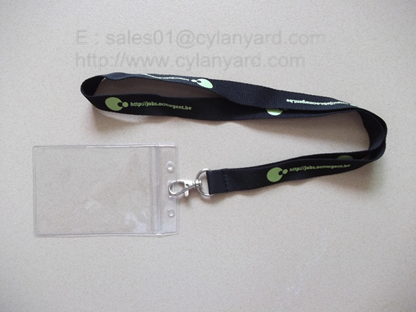 Discount plastic badge holder lanyards