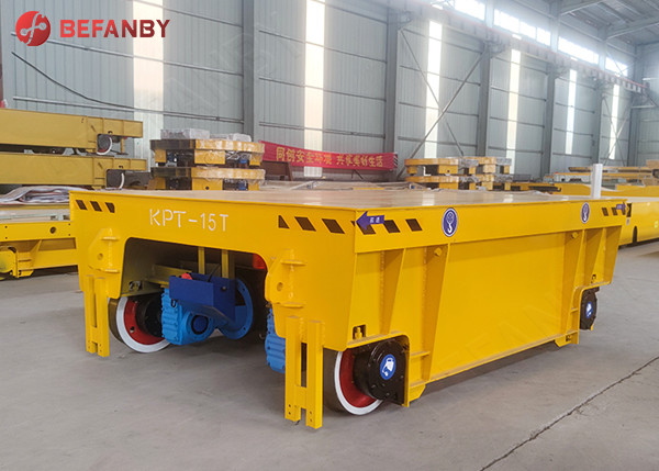 Motorized Industry Transfer Electric Towed Rail cart