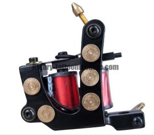 Wholesale Lightweight Coil Tattoo Machine Gun Iron Casting Premium Copper Wire 10 Wraps Coils from china suppliers