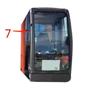 Wholesale HITACHI Tempered Cab Glass For Diggers Right Side Excavator Glass Replacement from china suppliers