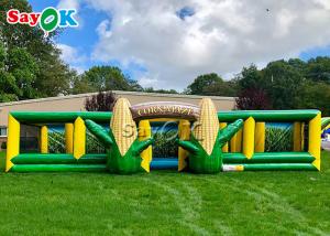 Wholesale Inflatable Garden Games Children Tarpaulin Inflatable Sports Games Halloween Corn Maze from china suppliers