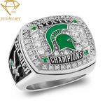 Customize silver metal football championship ring sports championship rings for