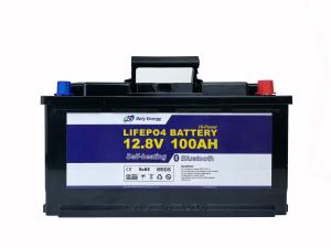 Wholesale 12V 100Ah Leisure RV Lithium Battery Bluetooth Heating 12.8 V Lifepo4 Battery from china suppliers