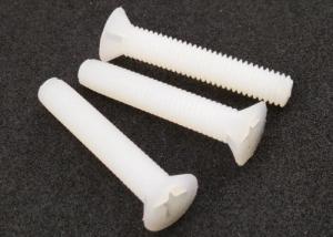 Wholesale Flat Head White Nylon Screw M6 Cross Recessed Plastic Fastener from china suppliers