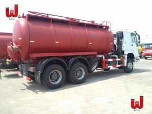 Wholesale HOWO 10 Wheelers Sewer Vacuum Truck 18t Sewage Vacuum Pump Truck from china suppliers