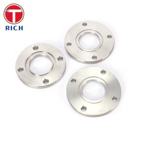 Wholesale DIN 2630 Stainless Steel Exhaust Flange 304 Forged Flat Welding Butt Welding Punched Valve Flange from china suppliers