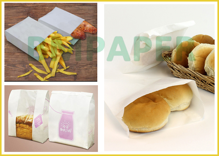 70gsm 80gsm White Kraft Paper For Carrier Bags Outstanding Strength 800 x 1000mm