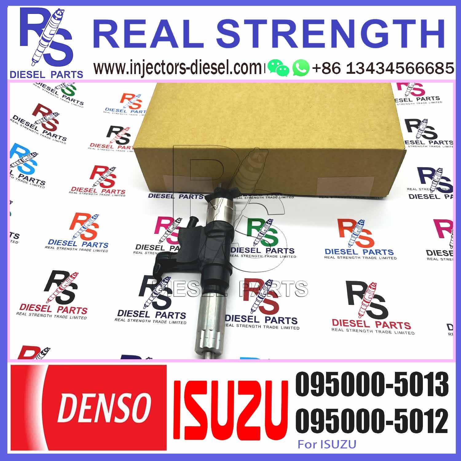 Common Rail Injector 095000-5011 095000-5012 095000-5013 for 4HK1 6HK1 Diesel Nozzle Assembly
