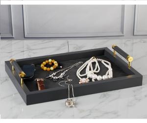 Wholesale Antique Design Decorative 80mm Leather Display Tray For Hotel from china suppliers
