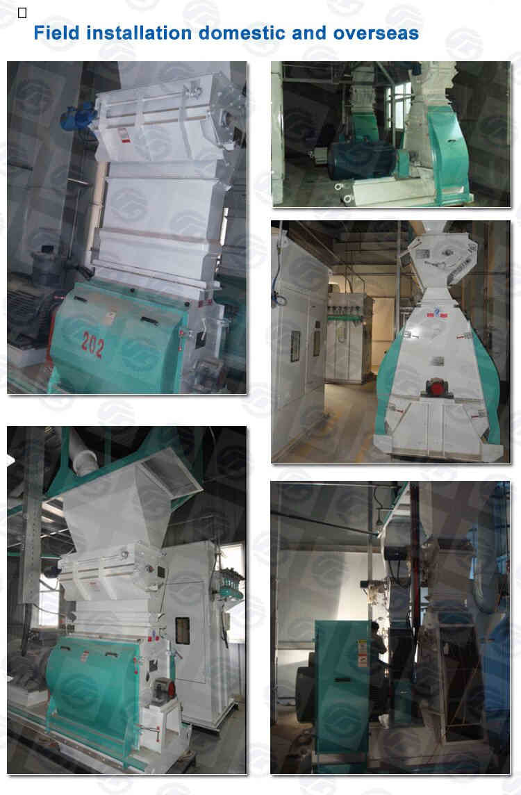 6 - 9 Tph Hammer Mill Maintainless Suit For Livestock Poultry