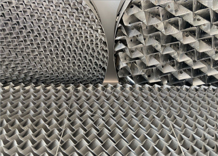 Corrosion Resistant Metal Corrugated Packing Modern For Distillation Towers