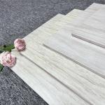 Grey Wooden Look Rustic Kitchen Porcelain Floor Tile Waterproof Bathroom