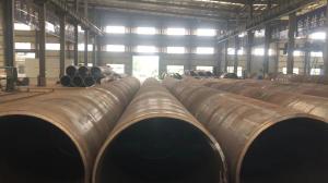 Wholesale ASTM A252 A106 API 5L LSAW Welded Pipe , Large Diameter Seamless Steel Pipe 28 Inch from china suppliers