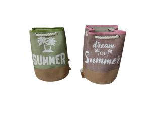 Wholesale ECO Friendly Fashion Summer Tote Handbag Bohemian Handmade Bali Bags Straw Beach Bag Cotton Canvas Shopping Bags from china suppliers