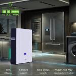 48V 51.2V 100Ah LiFePO4 Battery 5kWh 10kWh PowerWall for Home Energy Storage