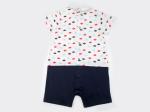 Strips Summer 2 Piece Outfits Baby Boy Collared Polo