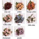 Wholesale High Quality Natural-like Peony Clove Artificial Flower bunch Wedding