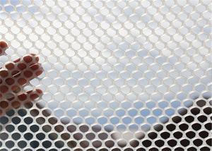 Wholesale 2200g Food Grade 1.5mm Thick 10mm Hole Plastic Flat Mesh from china suppliers