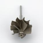 GT2052V turbocharger shaft upgrage 5+5 blades 724639-0002 for 724639-5006S