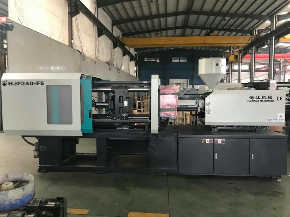 240Ton Plastic injection molding machine with servo motor for making PA66 nylon cable tie product