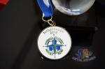 Soft Enamel Football Award Medals , Custom Soccer Medals For Kids Anti Corrosion