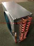 Fin Hot Water Coils HVAC Copper Condenser AC OEM