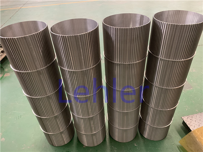 Sea Water Filtration Wedge Wire Screen Strong Construction ISO Certification