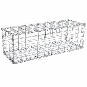 Wholesale Rock Baskets Wire Mesh Retaining Wall Welding Gabion Baskets Cage from china suppliers