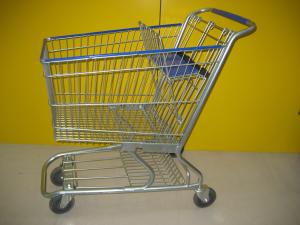 Wholesale Germany Type Supermarket Shopping Trolley 60-240L Loading Capacity from china suppliers