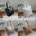 Crossbody Fashion Tyvek Tote Bag, Tyvek Craft Paper Tote Bag, Storage, Travel,