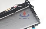 Aluminum Car cooling system toyota radiator 425 * 708 * 32 / 36 / 48 mm