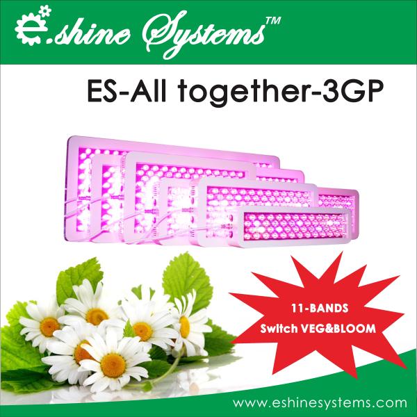 eshine 3G diamond series full spectrum 11 bands led grow light Veg/Bloom