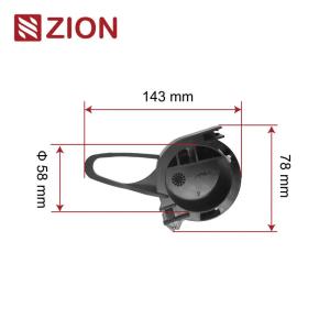 Wholesale ZCPAC-02 FTTH Nylon Flat Cable Drop Clamp | High-Strength Fiber Optic Cable Clamp for Outdoor Applications from china suppliers