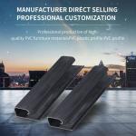 J Channel Ducts Raceway PVC Cable Management Desk Cable Tray