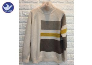 Wholesale High Neck Fashion Pattern Womens Knit Pullover Sweater Thick Winter Jumper from china suppliers