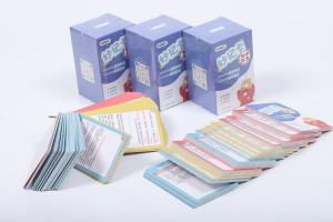 Wholesale Patterned Learning Game Cards PVC Cards For 4 Years Old Children from china suppliers