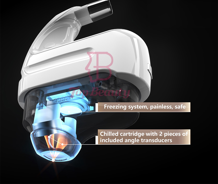 Painless 5D Ice HIFU Skin Tightening Anti Wrinkle Device
