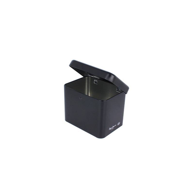 Custom Watch Gift Box Printed Metal Tin Boxes with Hinged Lids Wholesale Tin Cans