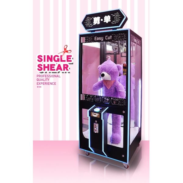 Scissors Cut Ur Prize Shear Dolls Gift Vending Machine Coin Operated For Kids Playground