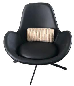 Wholesale Hot Classic Design Fabric Leather Swivel Chair for Living Room Leisure chair from china suppliers