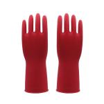 300mm Anti Oil Household 80g Rubber Cleaning Gloves