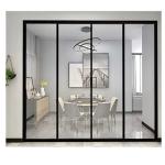 Exterior Sliding Glass Doors With Aluminum Alloy Main Material Form