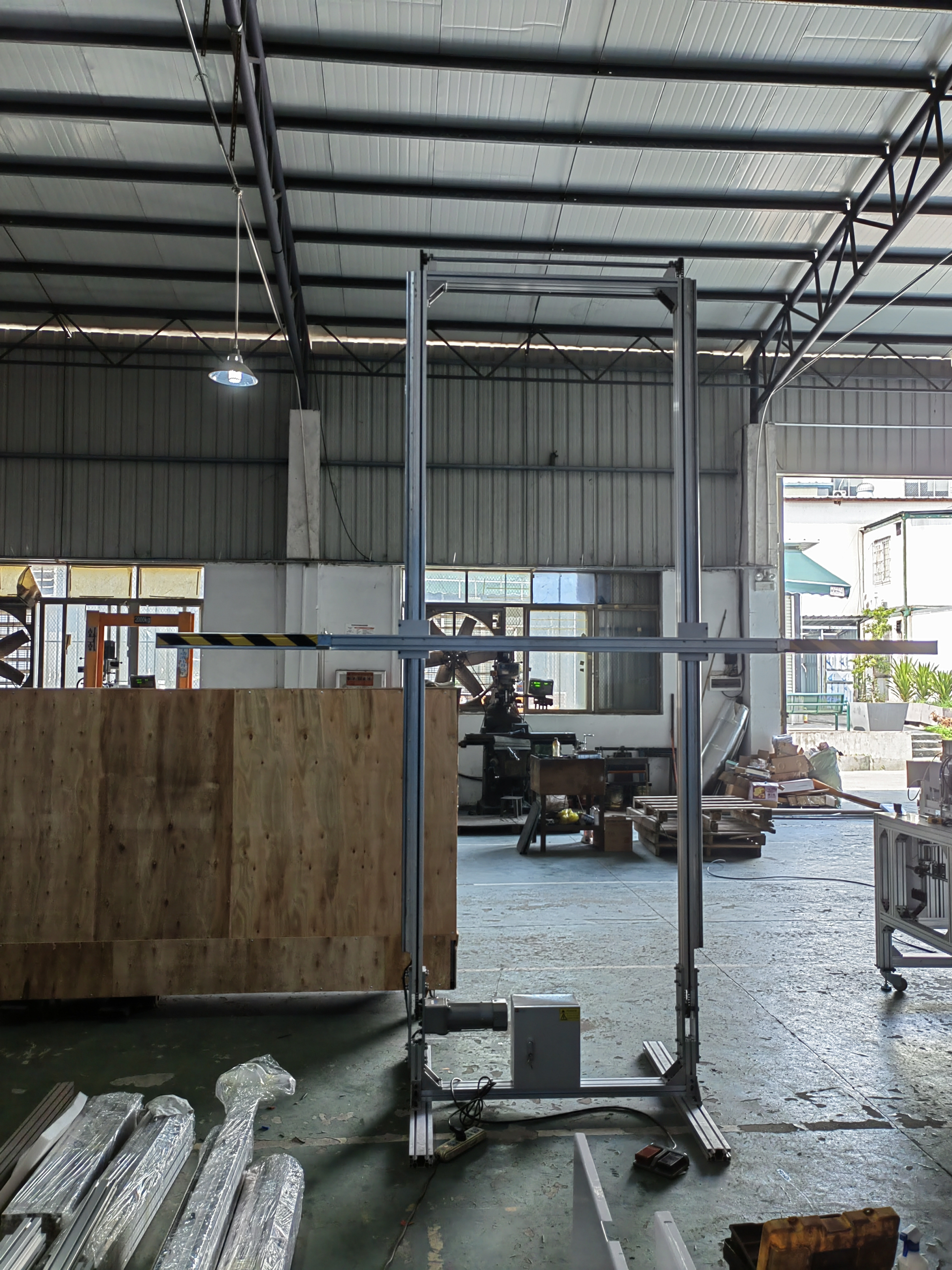 110v 120KG Roller Blind Machines Dual Pole Blind Inspection Hoist Machine Lift 150KG Weight Hoist Roller Zebra Blinds