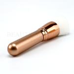 Gold Wooden Handle Pressed Powder Foundation Brush 45g Lightweight