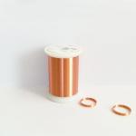 0.02mm 2UEW155 Insulation Enamelled Copper Wire Self Bonding Magnet Wire For