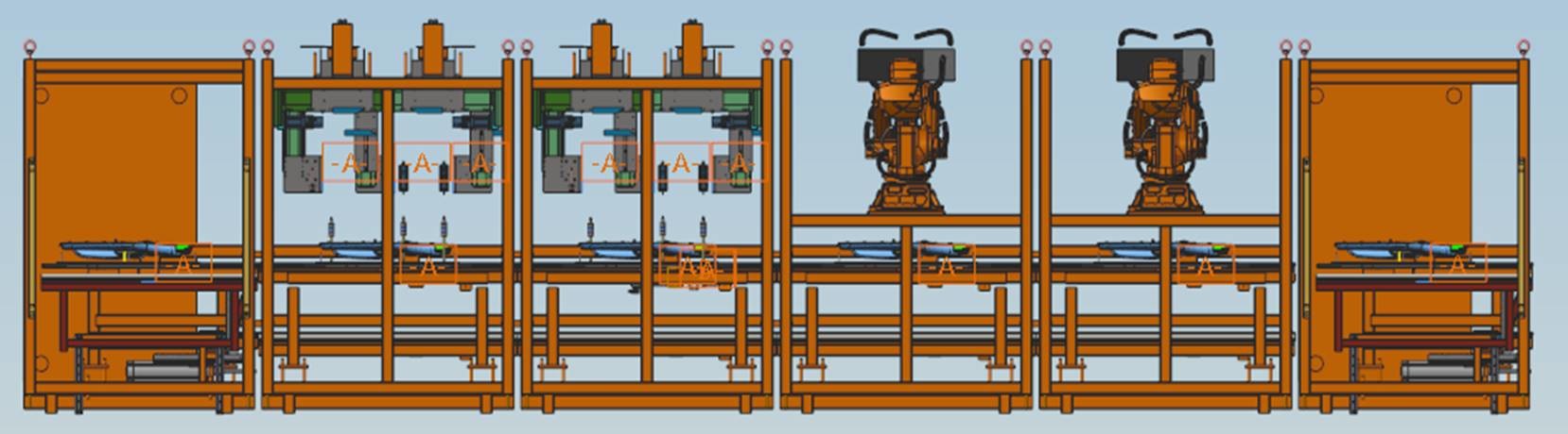 Automated Car Welding Machine , High Performance Industrial Welding Machine