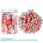 20mm Flip Top Caps Aluminum-Plastic Black Caps for Glass Vial Crimp Caps with