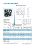 6000RPM Energy Efficient Cooling Fan , 0.15A 12V 9.2cm PC Case Fan 4 Pin